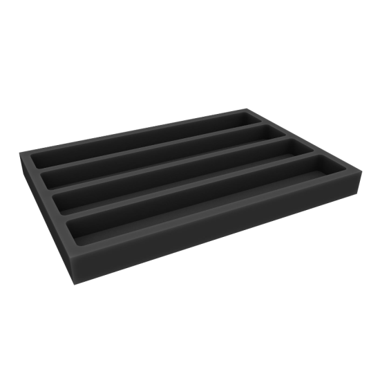 Pianka pełnego wymiaru z 4 wycięciami 370mmx52mm